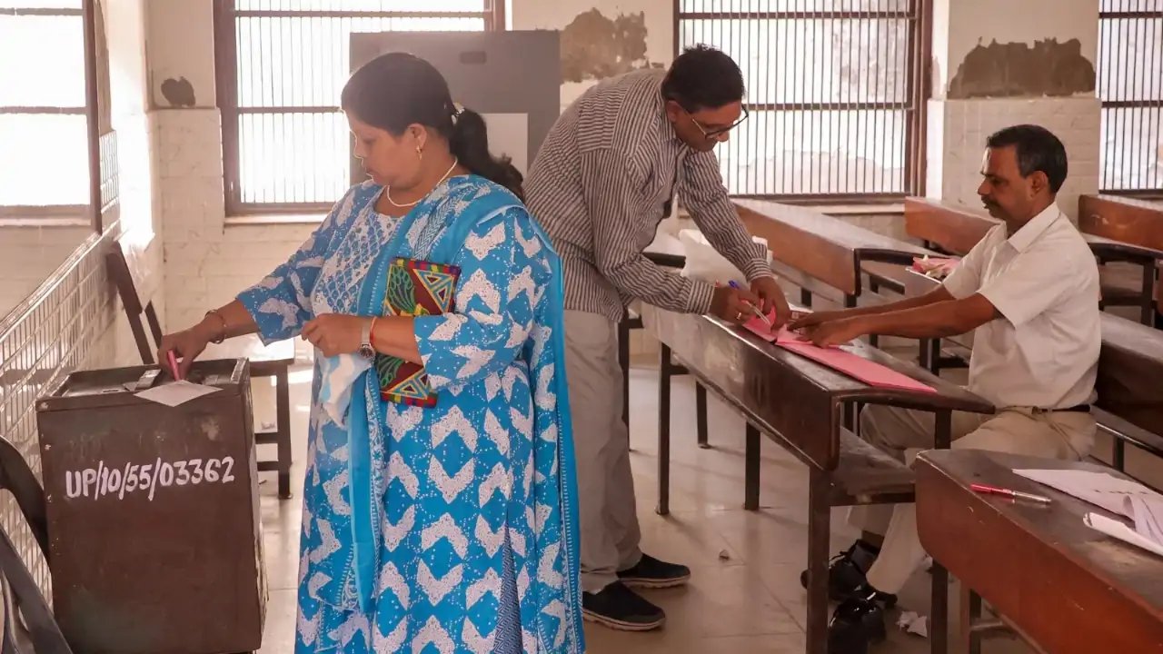 BJP, SP Clash in UP MLC Polls as 55.24% Turnout Hits 11 Seats