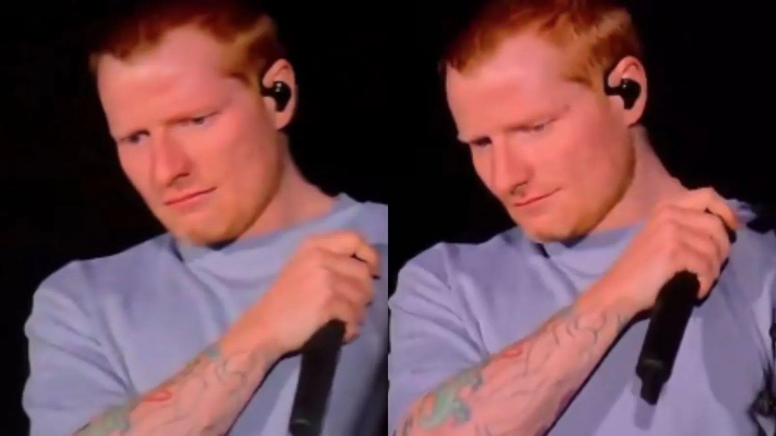 Ed Sheeran Breaks Down on Stage, Speaks on Gaza Amid Tour Turmoil