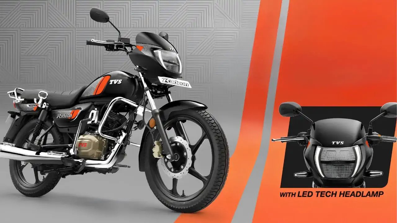 TVS Radeon 2026 Launched at ₹67,100 With All-LED Lighting