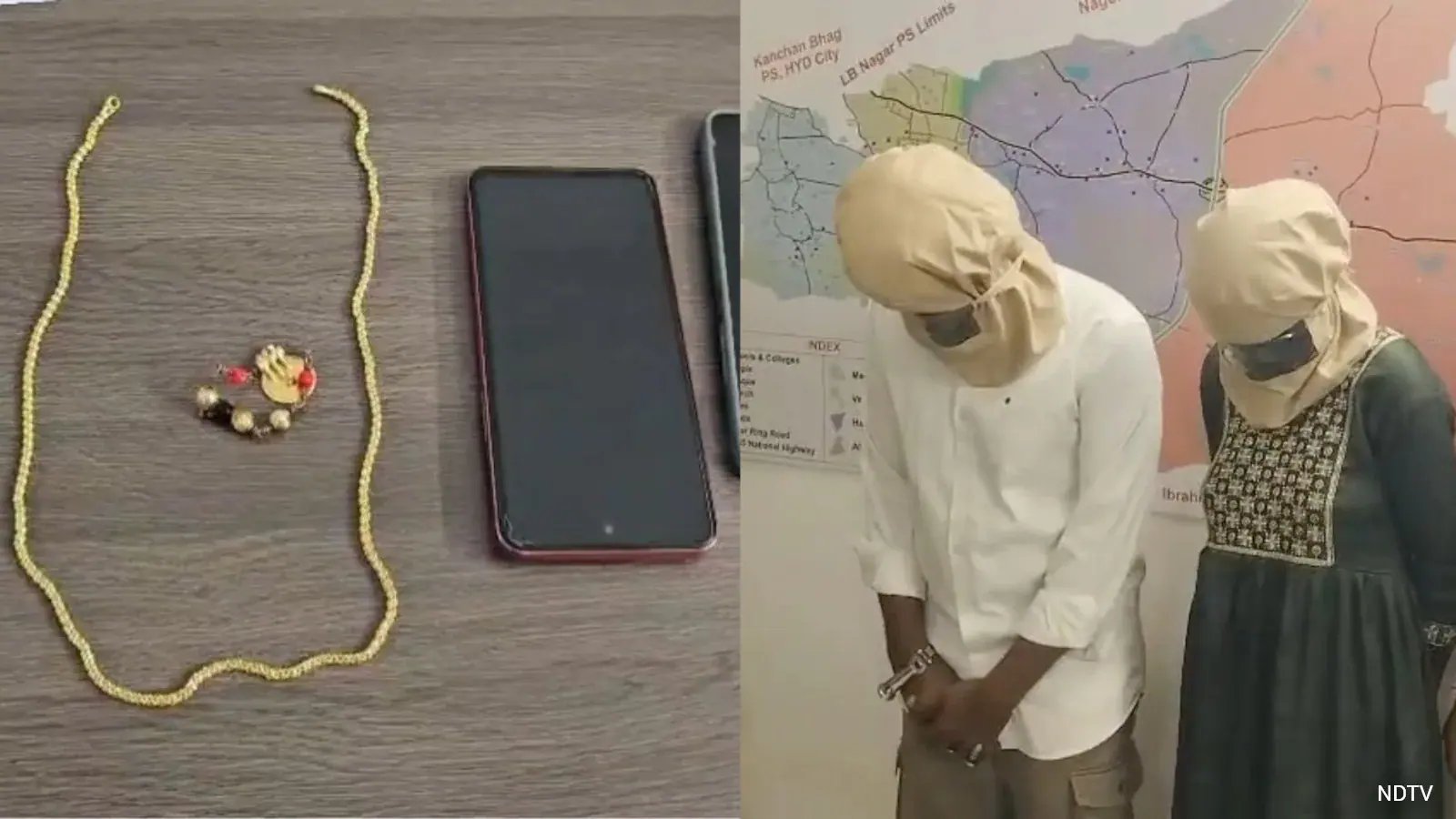 Annapu Reddy and Tenka Varalaxmi Arrested After Snatching 30‑Gram Gold Chain for Wedding
