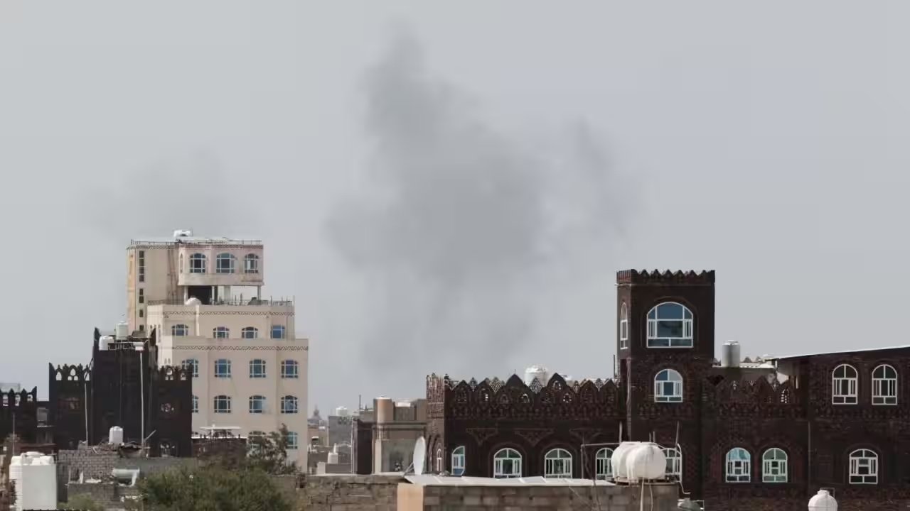Saudi‑Led Coalition Strikes Houthi‑Held Sanaa Airport, 12 Killed