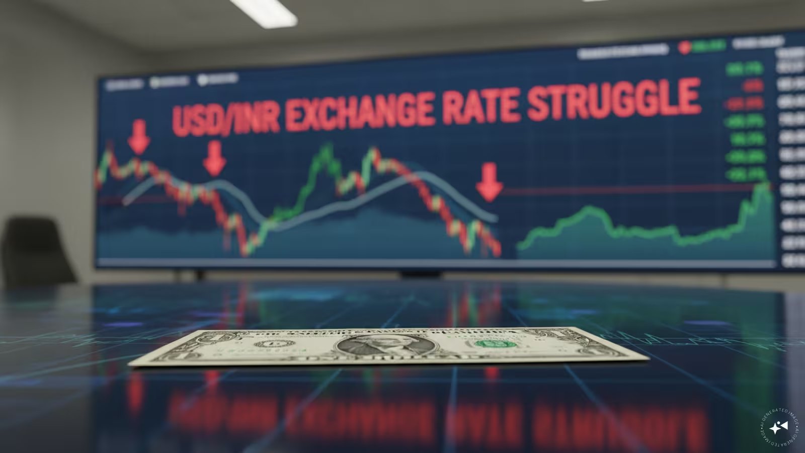 Indian Rupee Edges Up 0.04% to 95.22, Oil Prices Bite