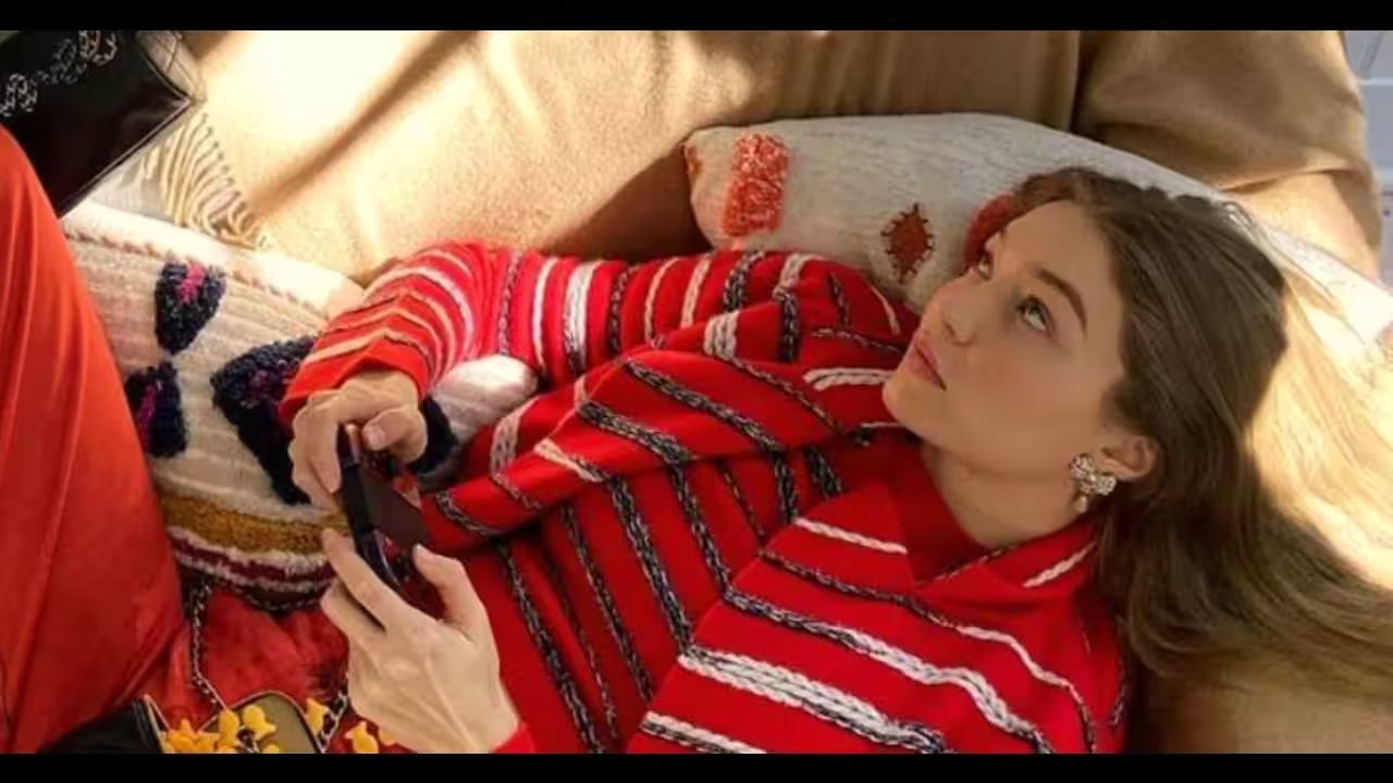 Missoni‑Printed Sofa & Tassel Throw: Gigi Hadid’s Boho Living Room Staples