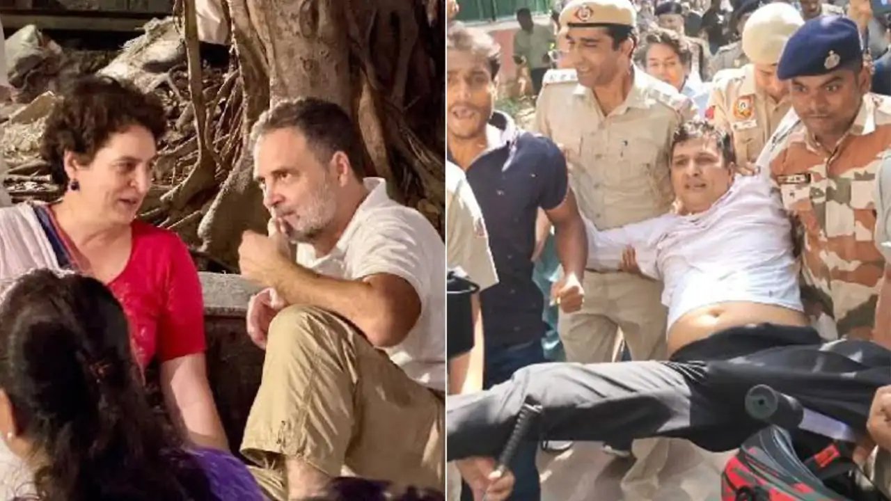 Delhi Police Registers FIR Against Rahul and Priyanka Gandhi for Akashvani Bhavan Incursion