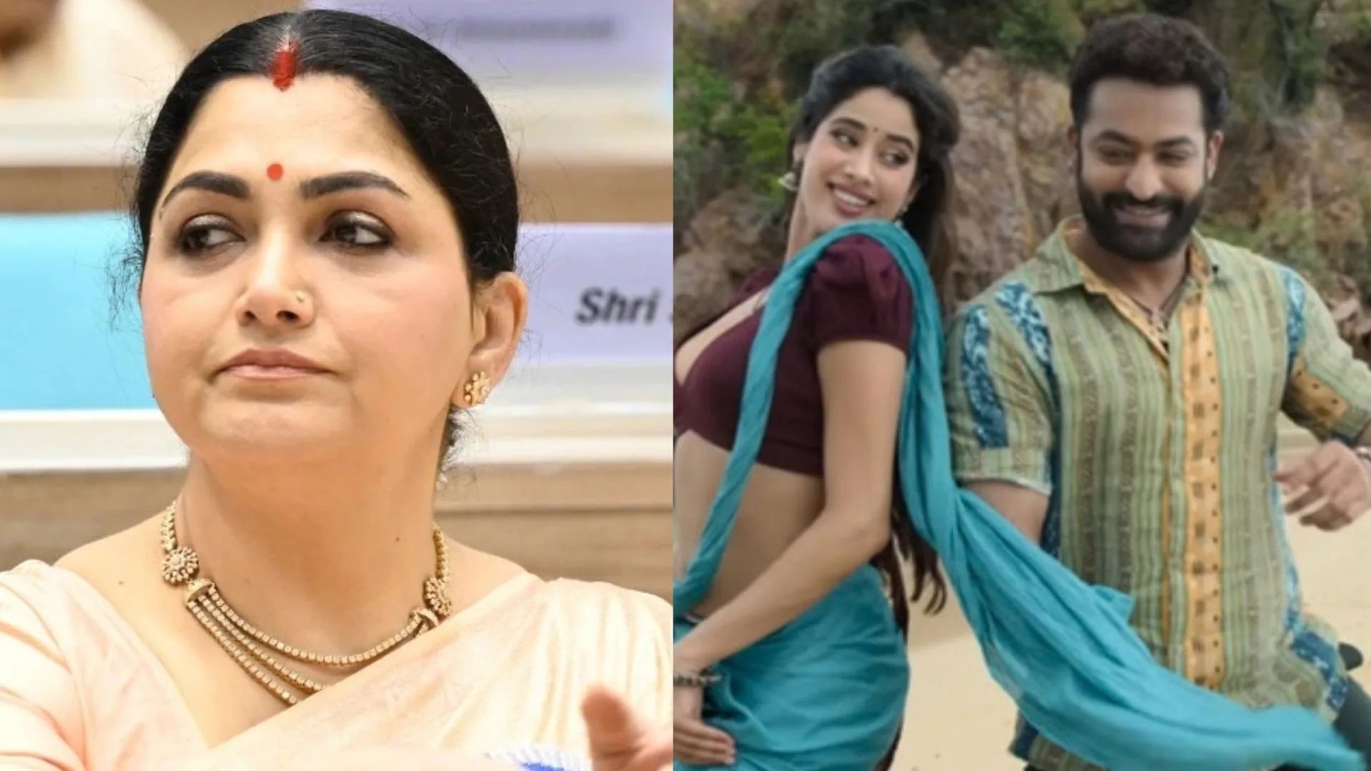Khushbu Sundar Slams AI‑Morphed Janhvi Kapoor Video From Devara’s Chuttamalle