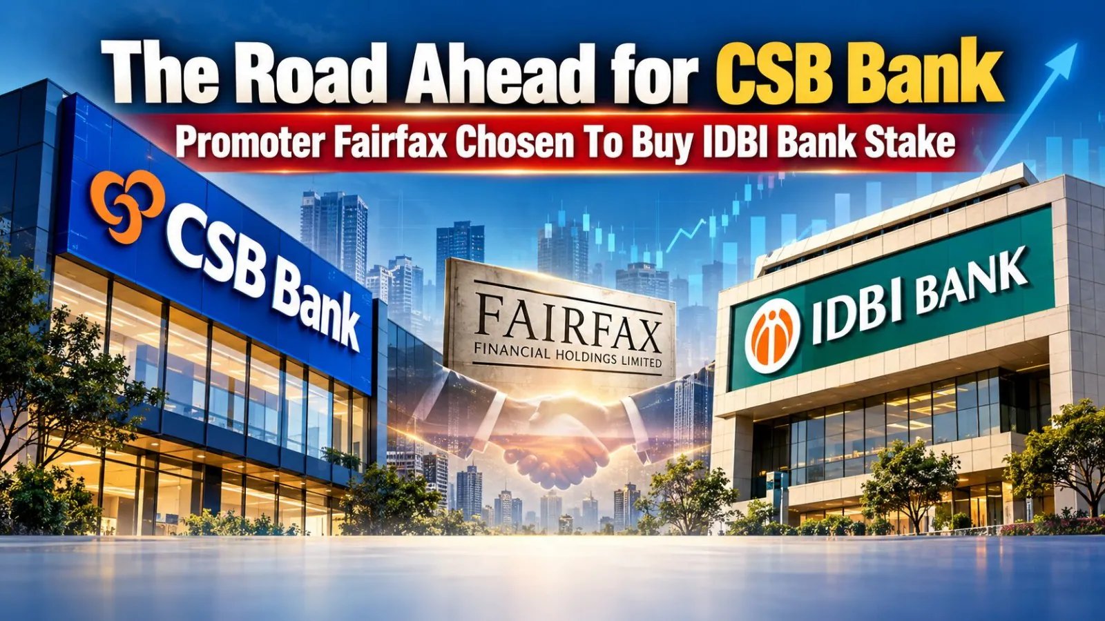 CSB Bank Shares Rise 5.5% After Fairfax Buys 60.7% IDBI Stake