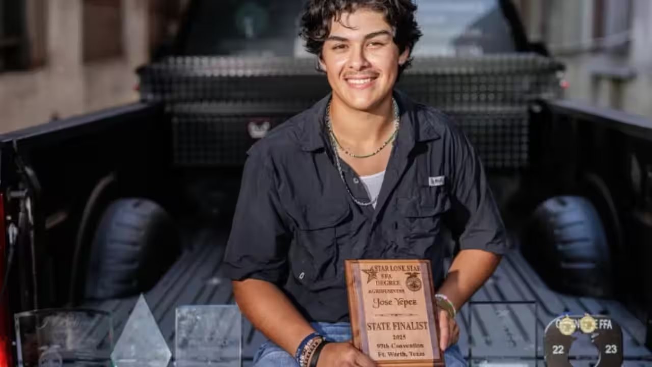 Texas Student Jose Yepez Wins 2026 National Agribusiness Award with Growing Landscape Firm