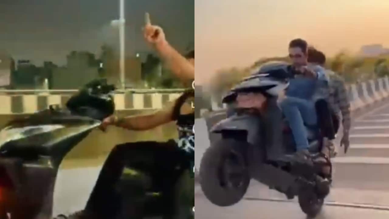 Three Hyderabad Teens Arrested for Scooter Stunts on Flyover Oct 6
