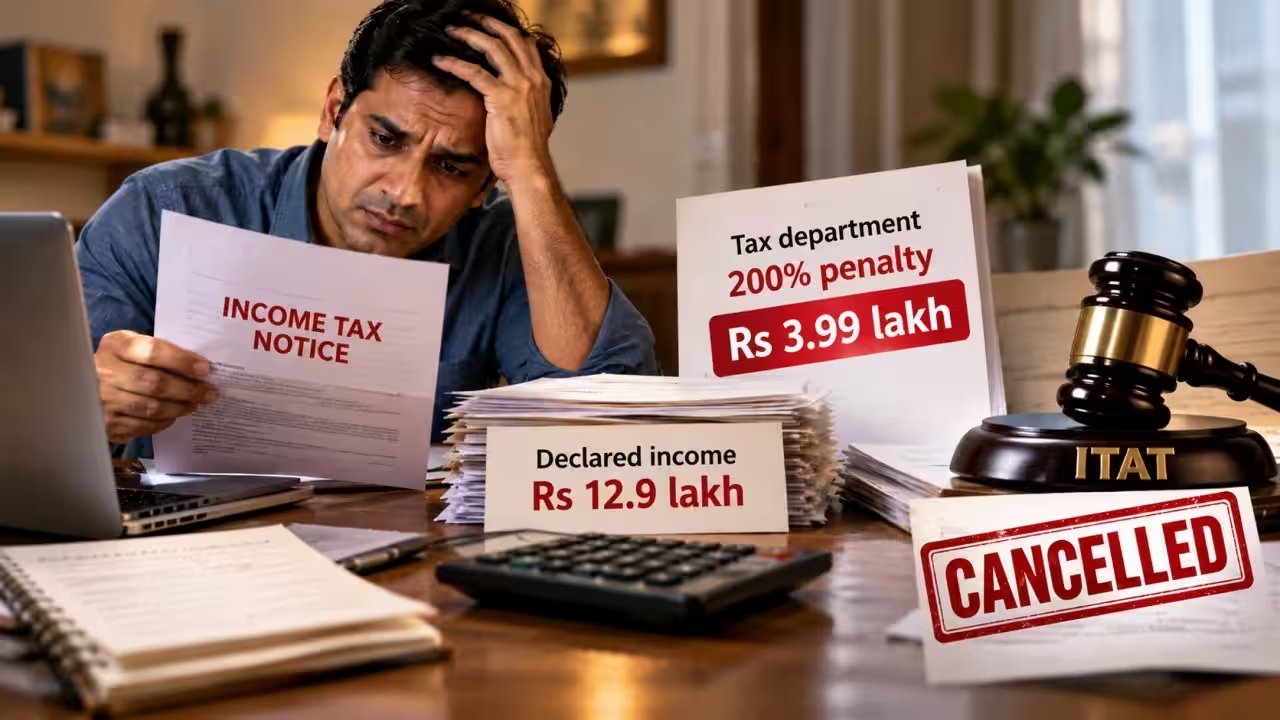 ITAT Jaipur Quashes 200% Penalty on Jaipur Taxpayer's Rs 12.9 Lakh Income