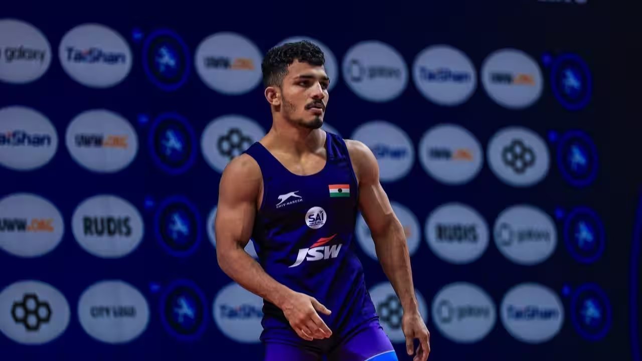 Vishvajit Ramchandra More Wins 55kg Greco‑Roman Silver, Falls 12‑13 to Karumidze