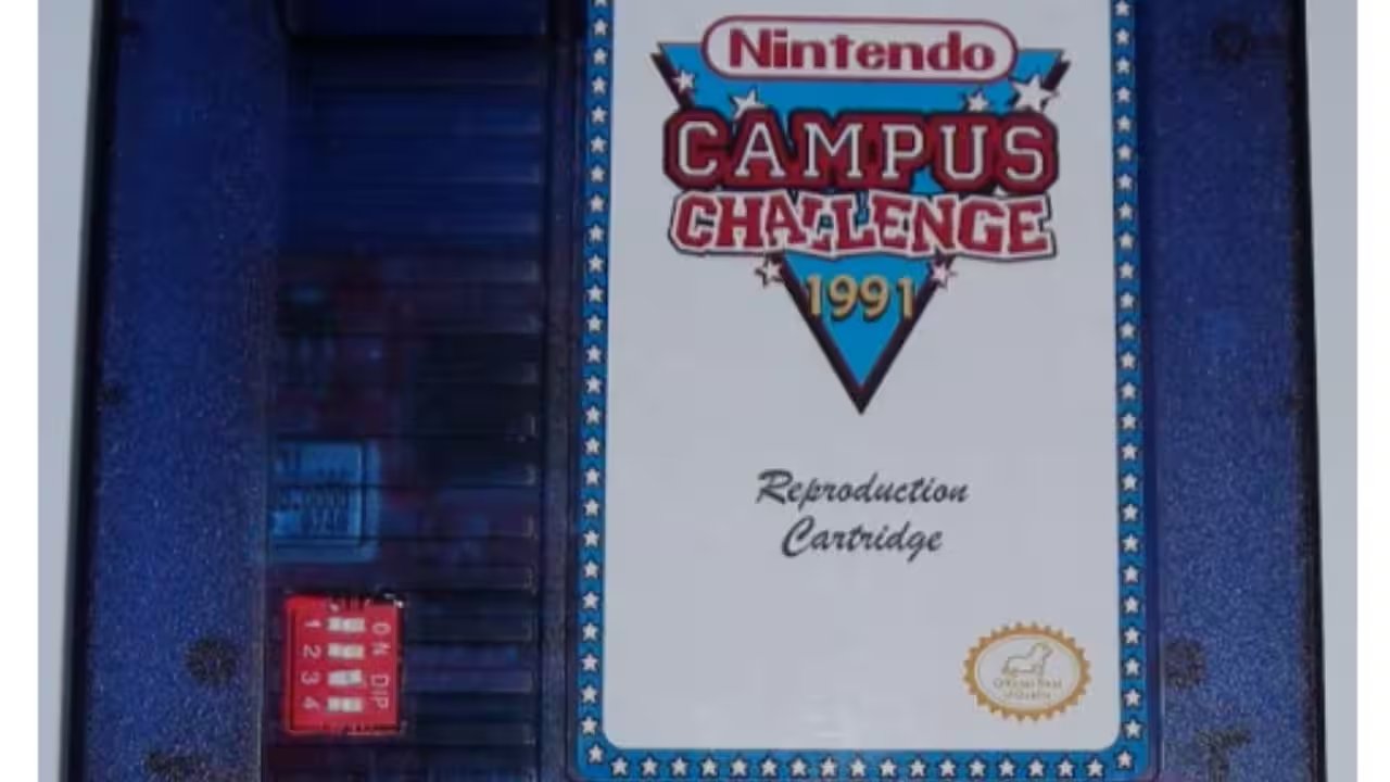 Nintendo’s 1991 Campus Challenge Cartridge Fetches $20,100, Guinness Marks Rarest Mario Game
