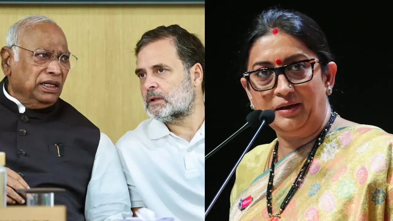 Smriti Irani Asks Congress Why It Shields Election Commission In Himachal, Punjab