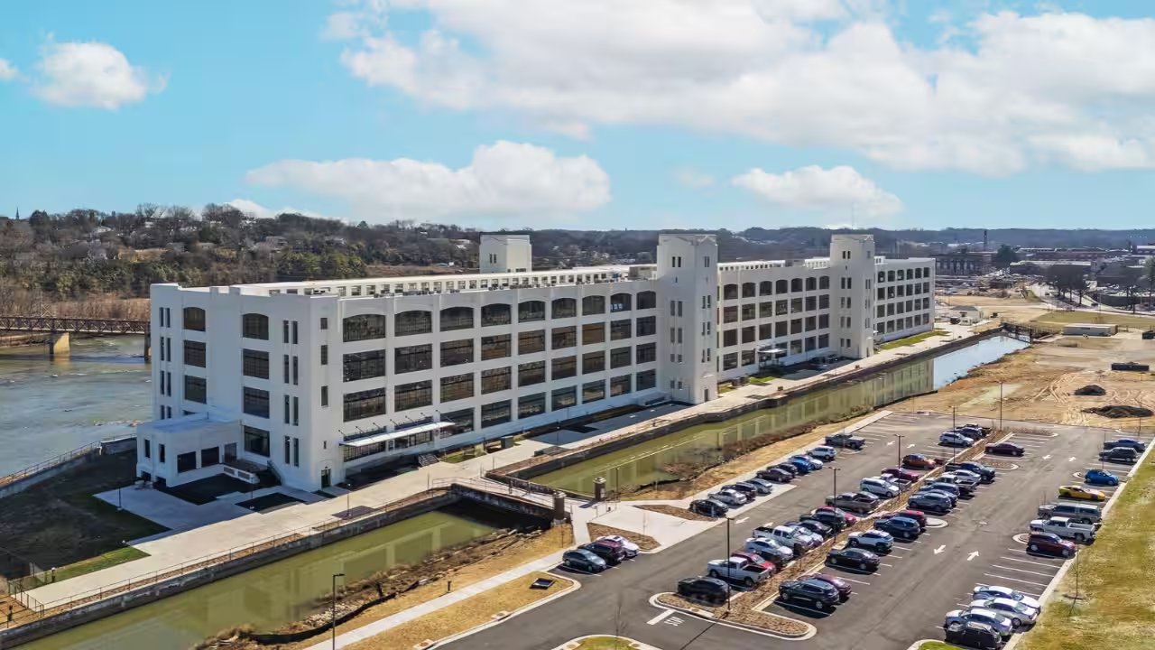 The Alexander Company Unveils $110 Million Dan River Falls Redevelopment of Danville’s White Mill