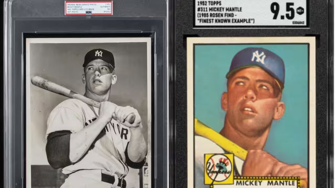 Mickey Mantle Photo Sells for $3 Million, Sets New Record