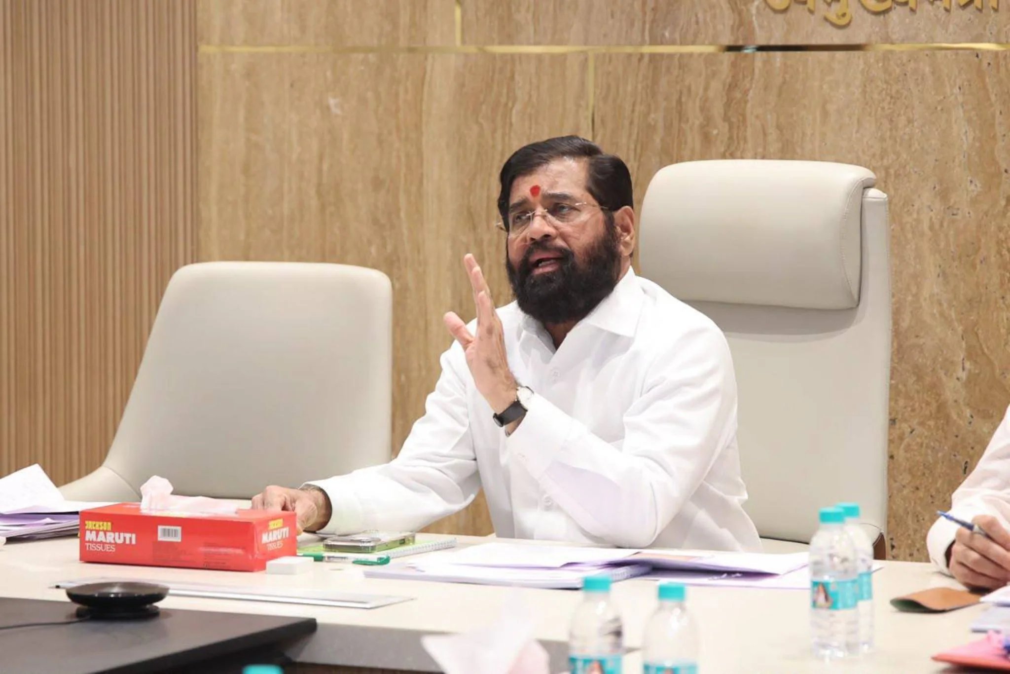 BJP Accuses Shiv Sena MP Shrikant Shinde of Sending ₹500 Crore
