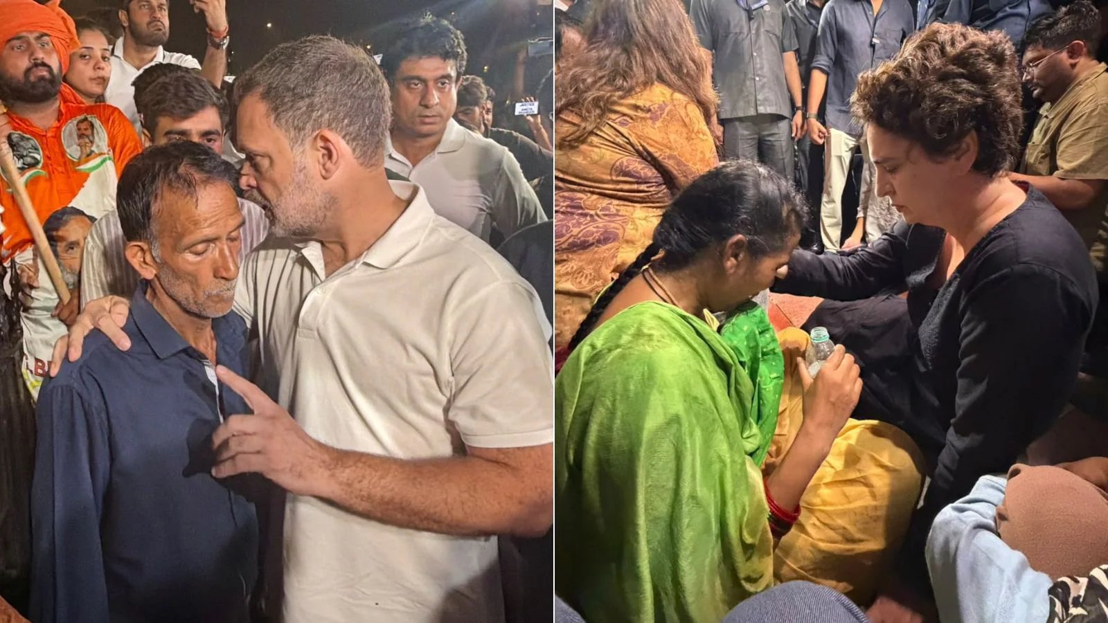 Rahul Gandhi Meets Murder Victim's Parents at India Gate Over Gautam's Sikkim Post