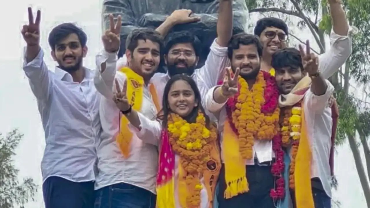 Amit Shah Congratulates ABVP After It Wins 3 of 4 DUSU Posts on May 28, 2026