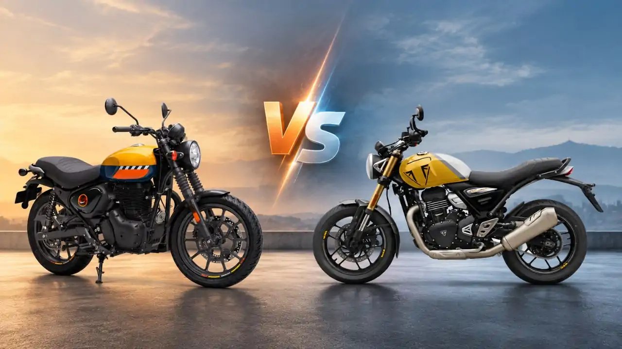 Triumph Speed 400 Outpaces Hunter 350, ₹96,500 Gap, 39.5hp Edge