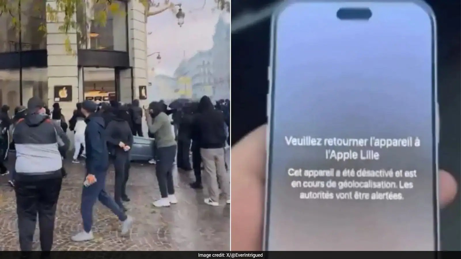 Apple Locks Stolen iPhones in Lille After Protest Looting, Tracking Devices