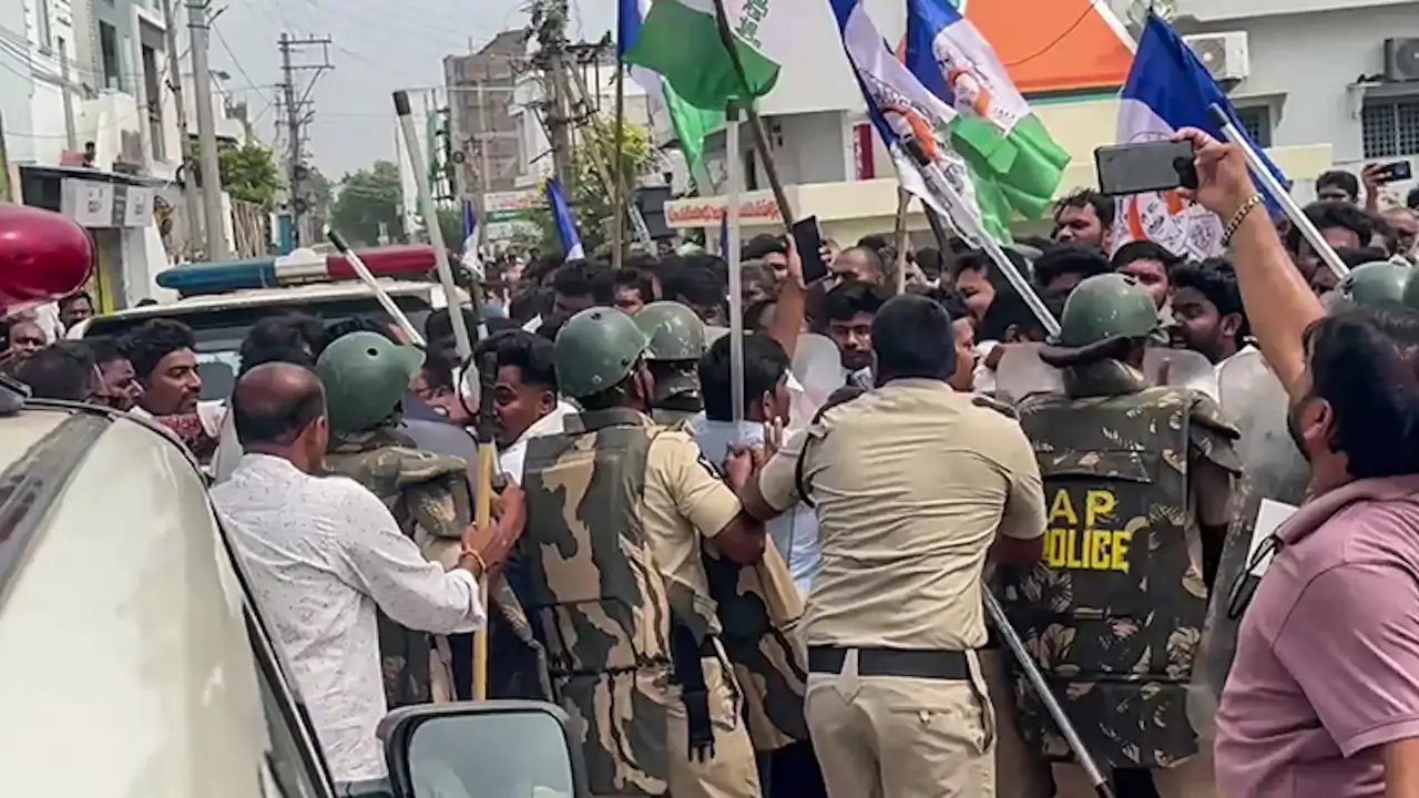 Andhra Police Book 16 Cases After 31 Violence Incidents in Local Body Polls