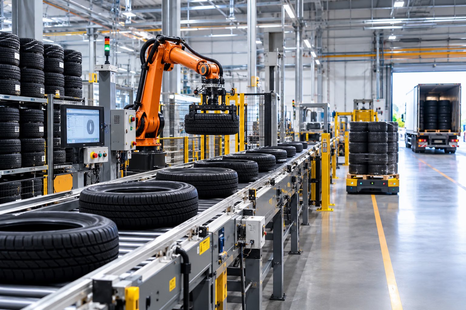 TireLogix Automation Cuts Tyre Delivery Time by 30%