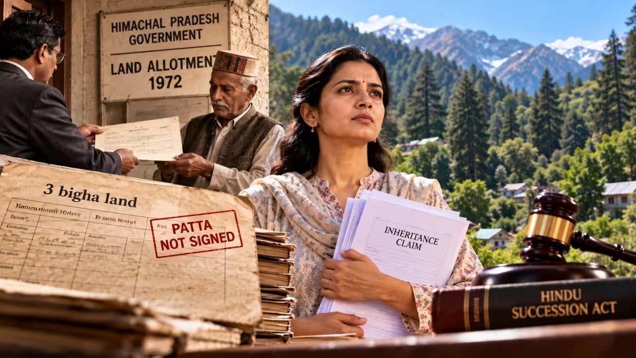 Himachal High Court Grants 3‑Bigha Plot to Married Daughter After Father's Death
