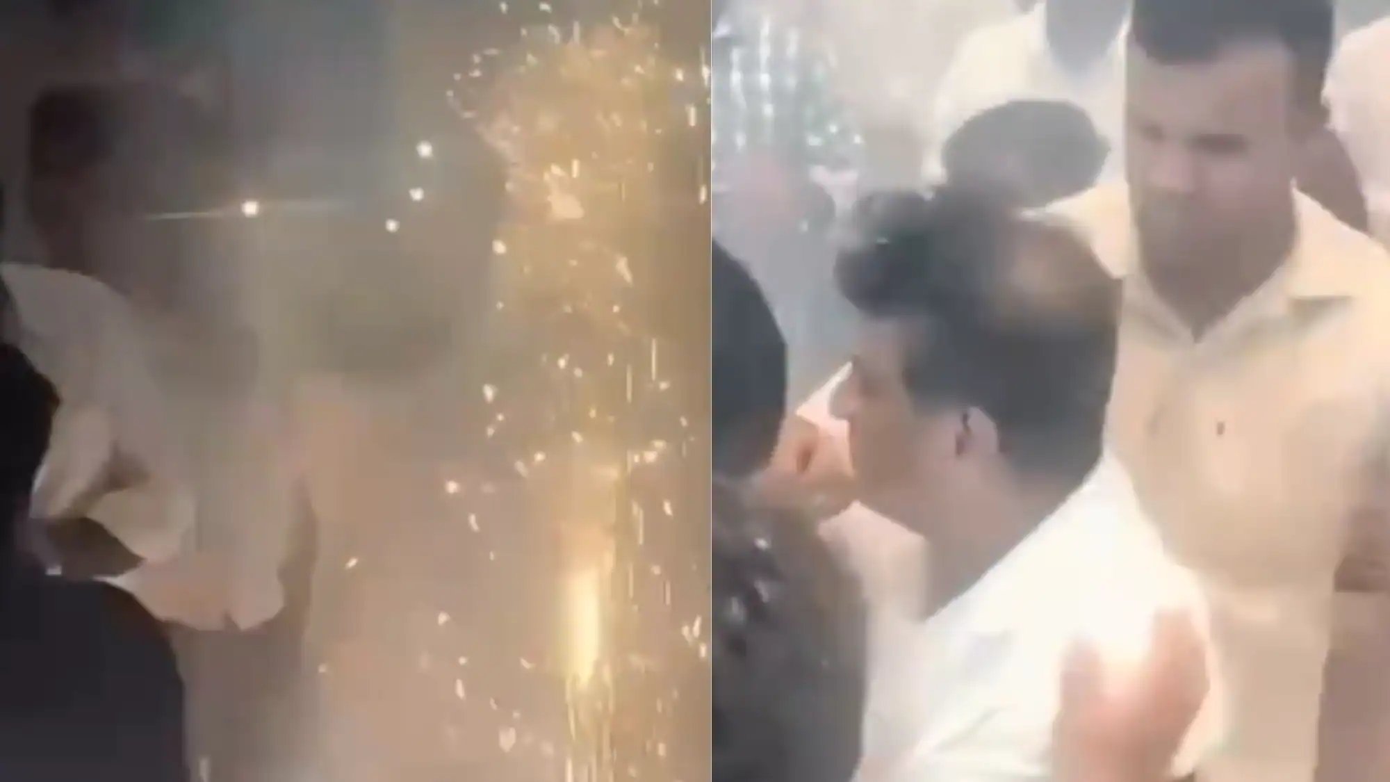 Shivarajkumar Escapes Firecracker Blast During Bail Promo in Chitradurga