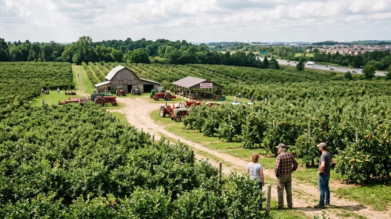Ontario Farmer Charles Stevens Rejects C$16 Million Offer To Lock Wilmot Orchards In Trust