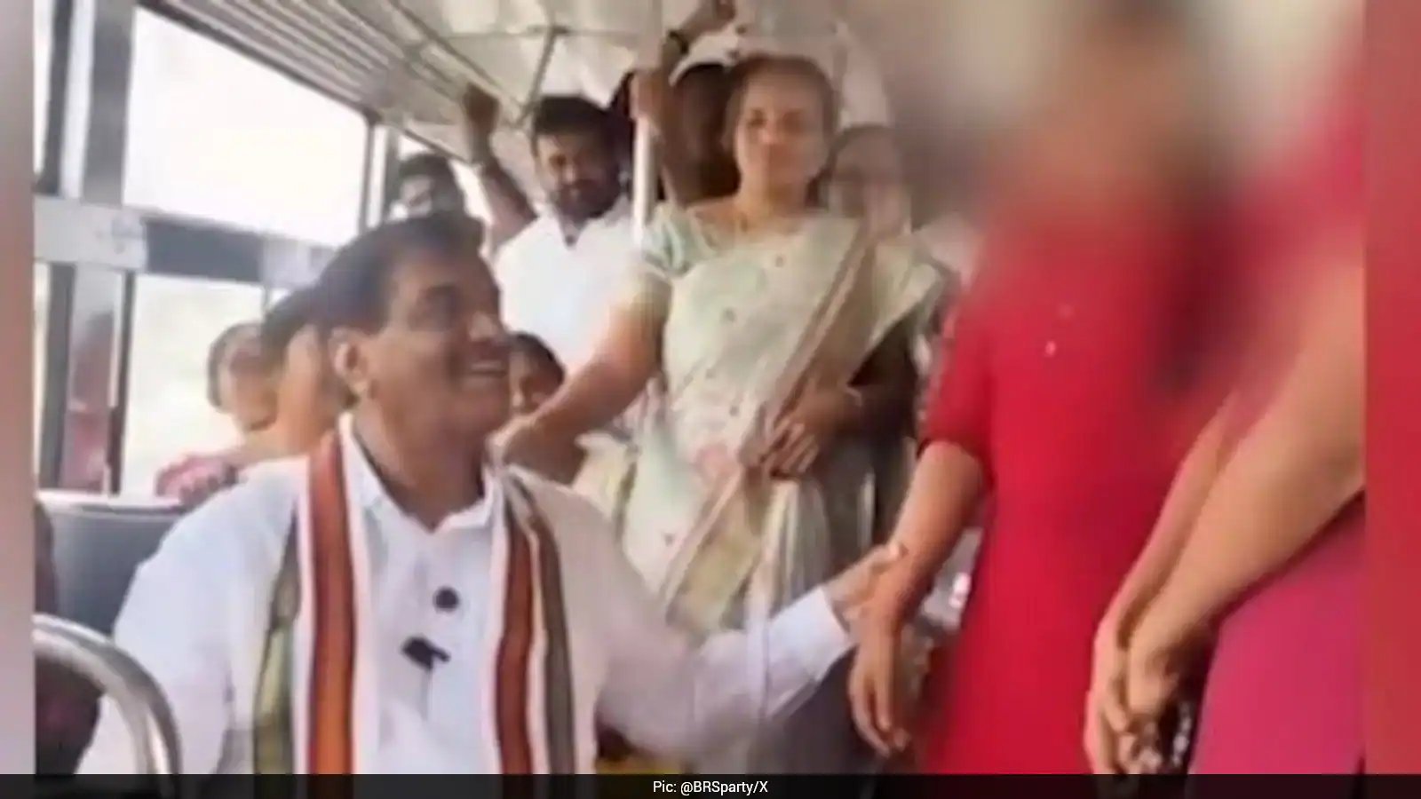 Malreddy Ranga Reddy Touches Girl on Telangana Bus, Sparks BRS Demand for Investigation