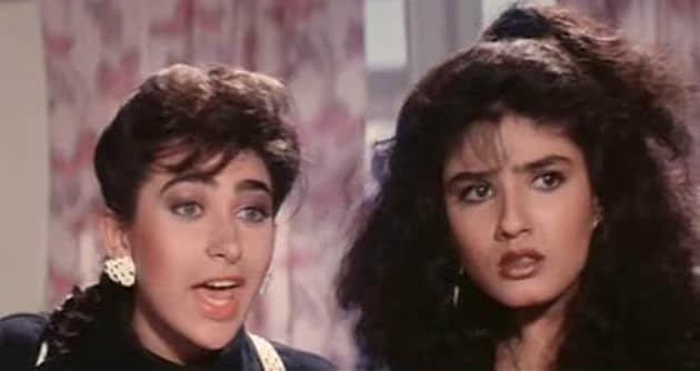 Raveena Tandon Calls Out 1994 'Andaz Apna Apna' Rift; Shares Juice‑Saga with Karisma Kapoor