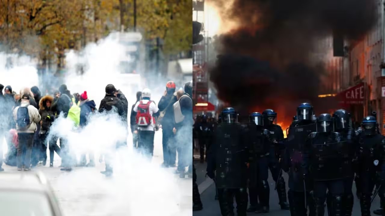 France Deploys 70,000 Police as Protests Over School Funding, Wages Escalate