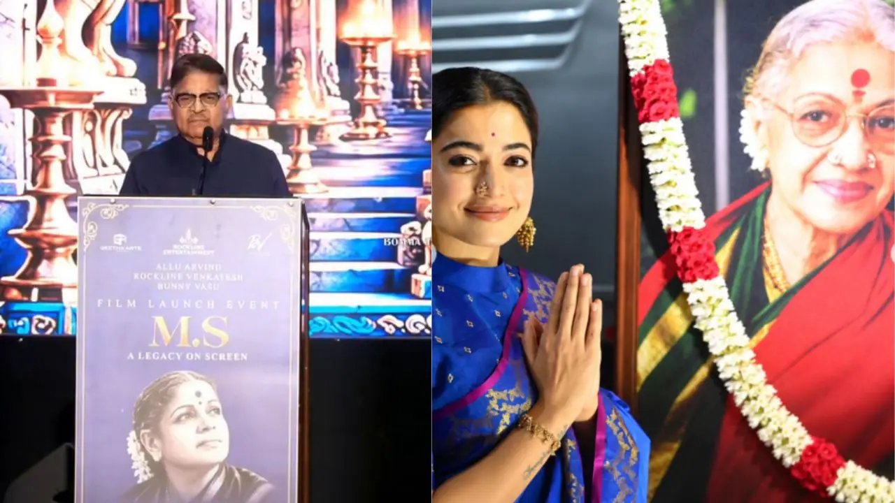 Rashmika Mandanna Takes on MS Subbulakshmi Role; Allu Aravind Stands By Casting
