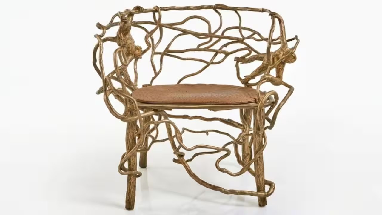 Claude Lalanne’s 1998 Bronze Monkey Armchair Fetches $1.08 Million at Sotheby’s