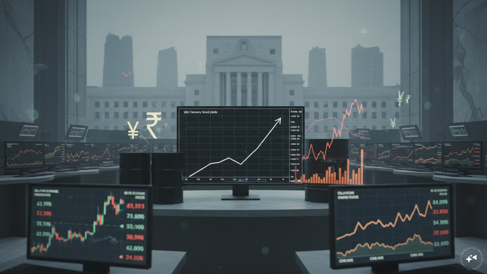 Asian Stocks Stagnate as US 10-Yr Yield Hits 5.04%, Oil Near $109