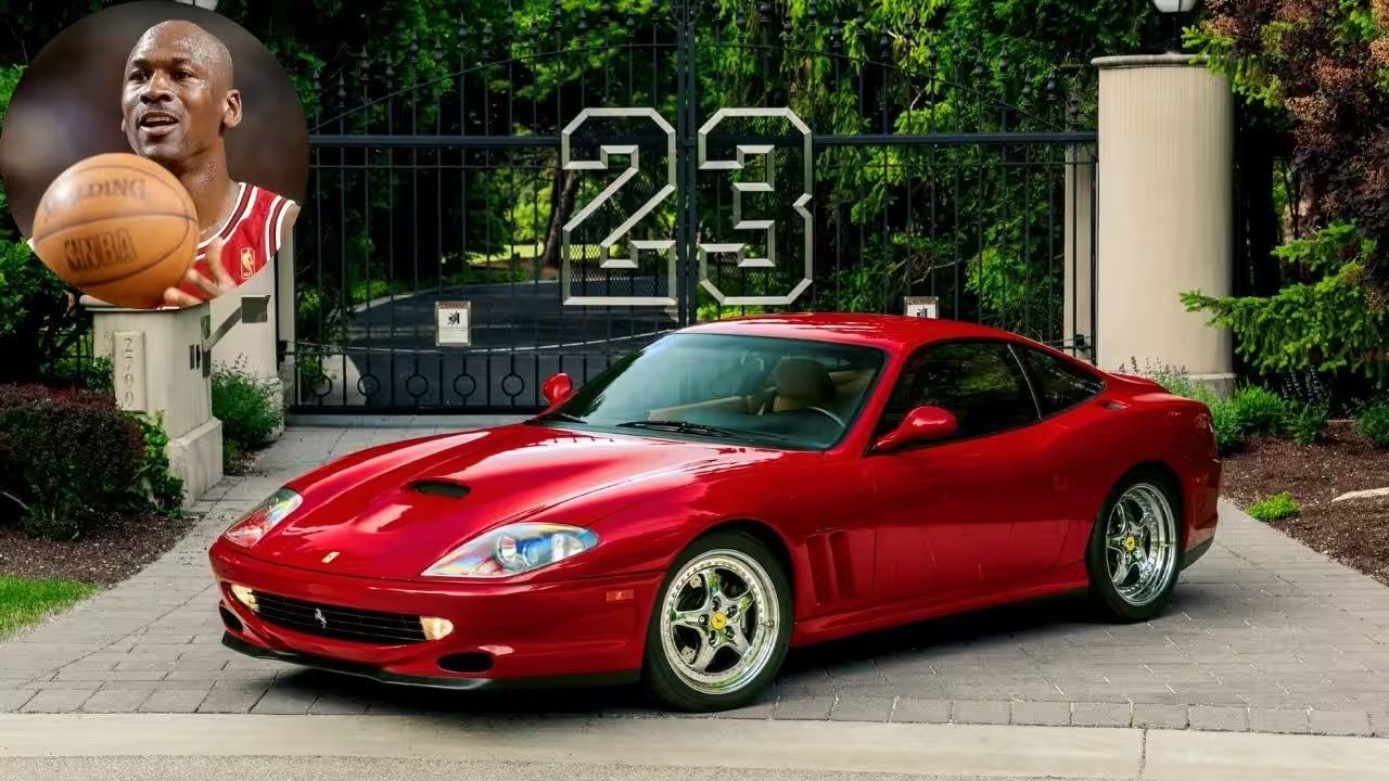 Michael Jordan's Ferrari 550 Resurfaces in Chicago After 24 Years