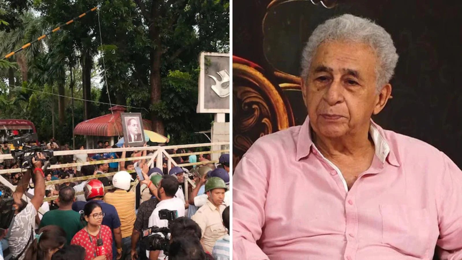 Naseeruddin Shah Criticises SRFTI Students, BJP, Faces Investigation