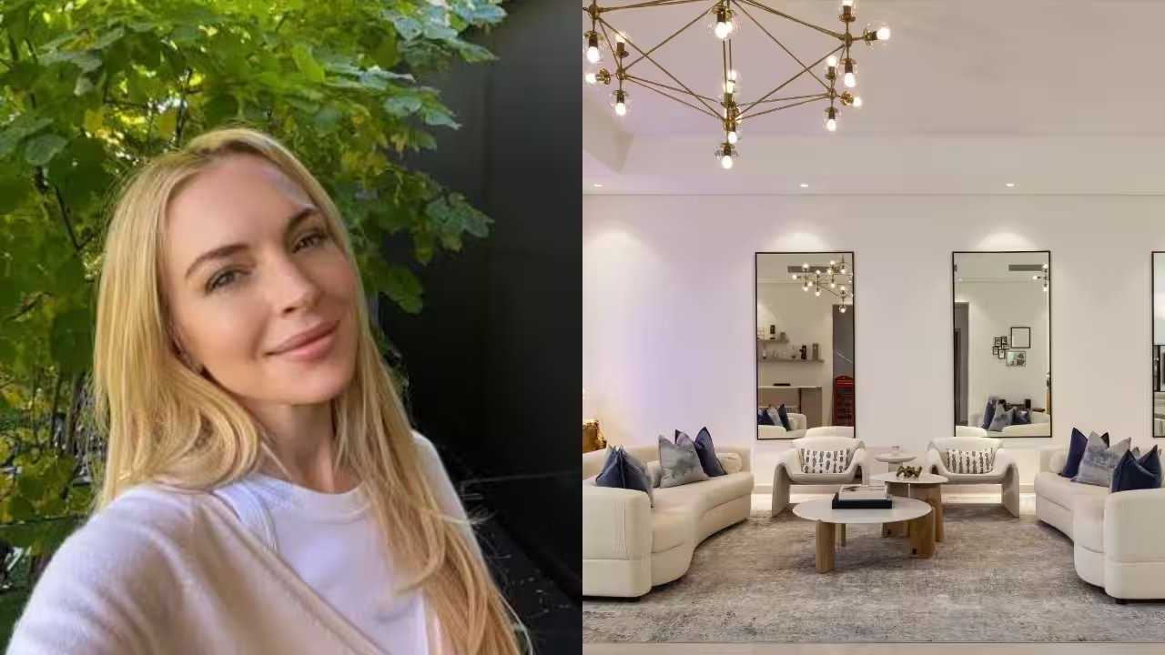 Lindsay Lohan Furnished 7,000-Sq-Ft Dubai Villa in Just Two Weeks