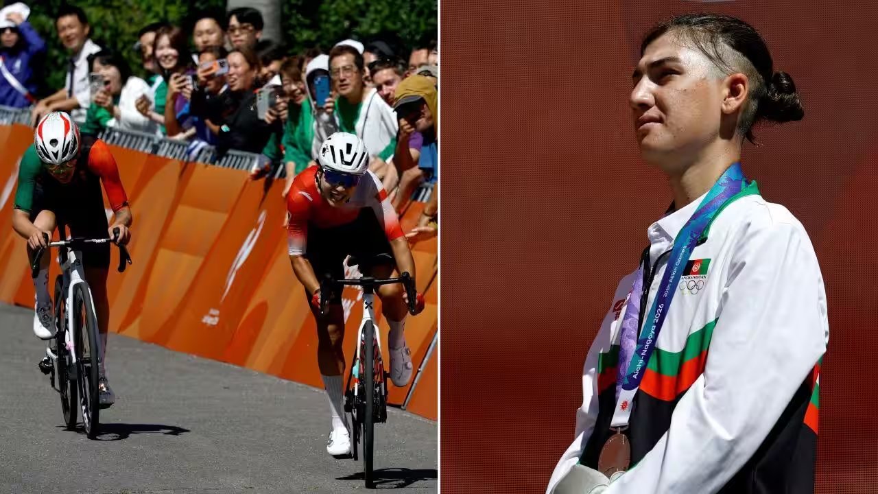 Fariba Hashimi Wins Asian Games Silver, Finishes Second in Road Race