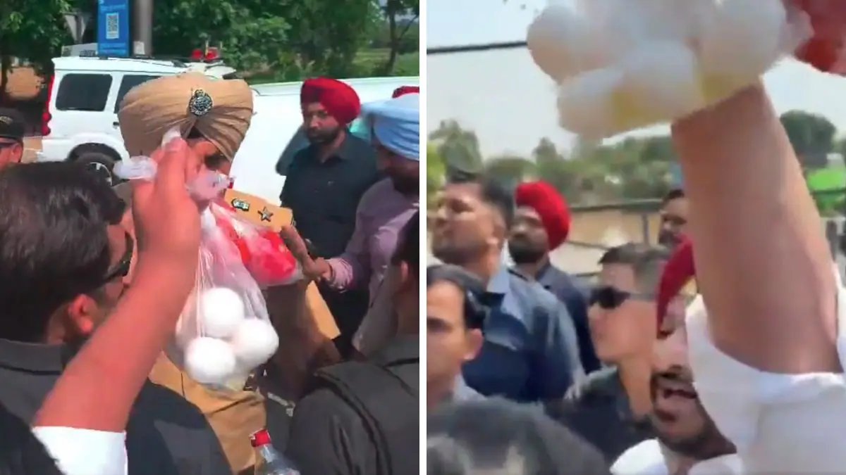 BJP Leader Ravneet Bittu Detained After Egg‑Tomato Protest at Punjab CM's Cavalcade