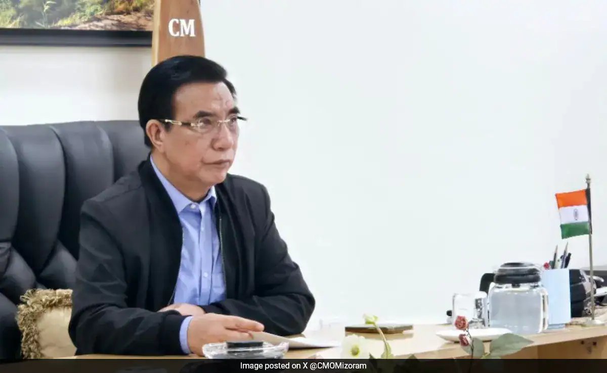 Mizoram CM Lalduhoma Tackles 40,000 Displaced People Crisis