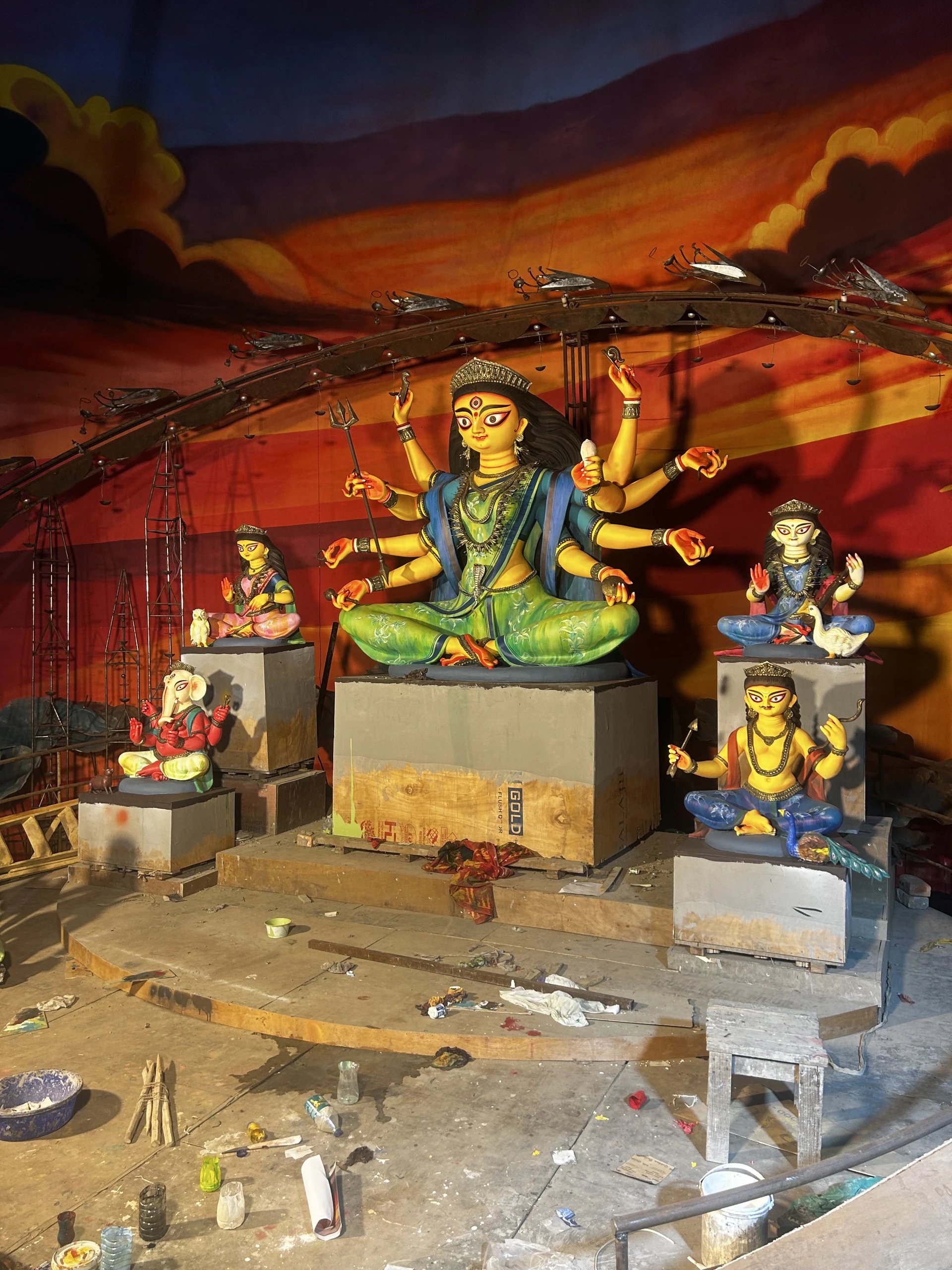 Adani Group Funds Eight Kolkata Durga Puja Pandals, Highlighting Hidden Artisans
