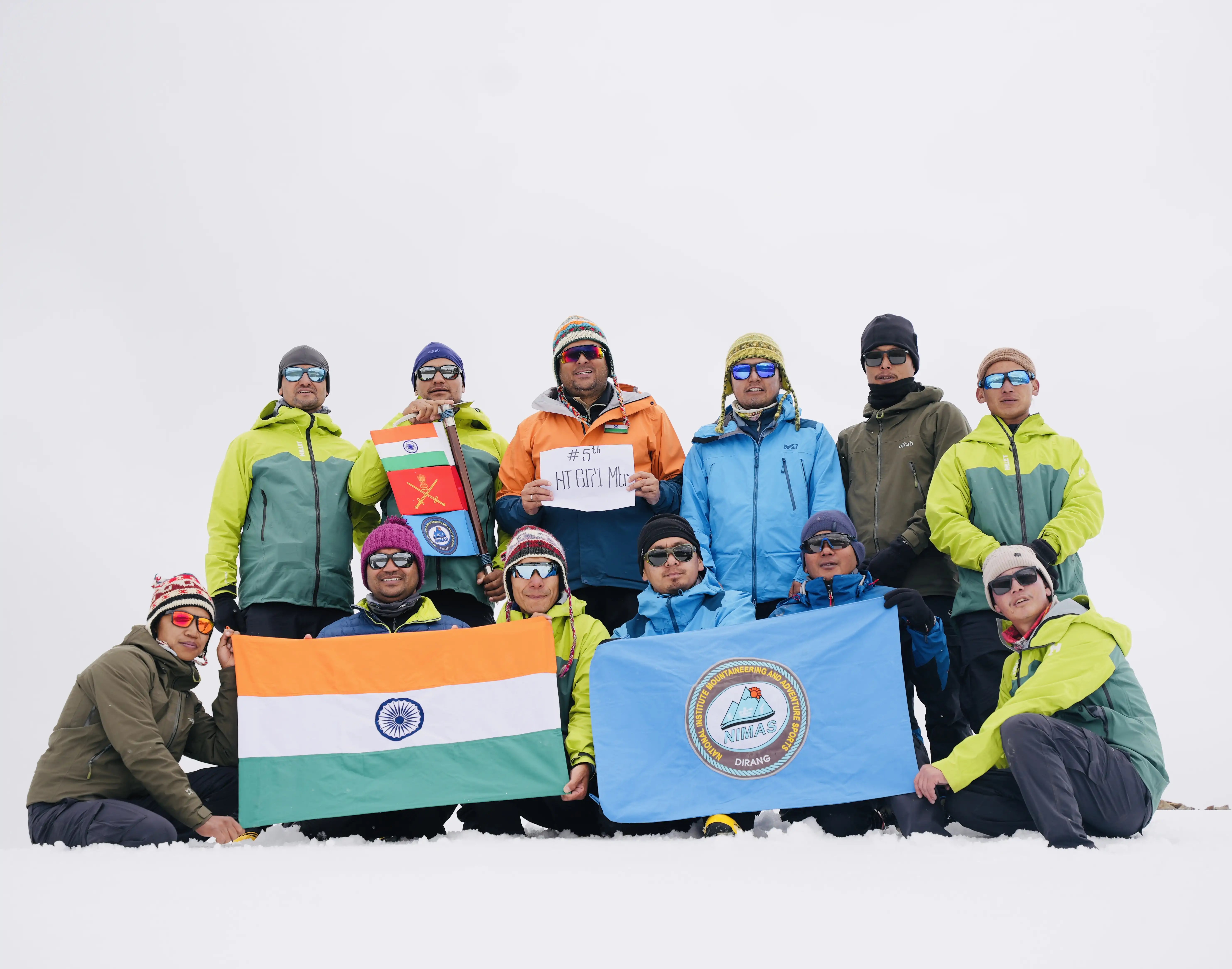 Rajnath Singh Hails NIMAS Team For Climbing 20 Unclimbed Peaks In 23 Days