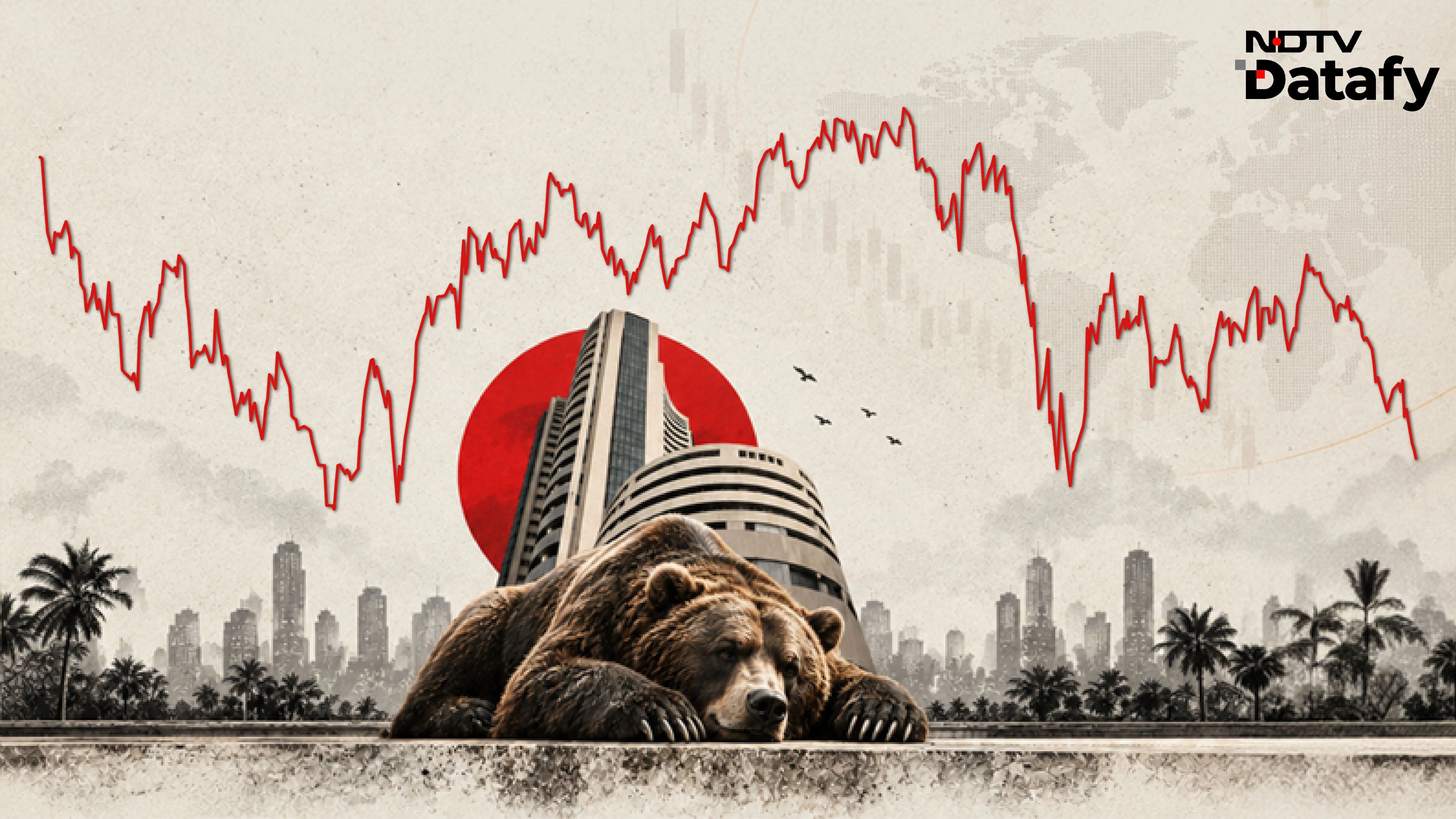 Nifty 50 Slips 13.5% YTD Amid FPI Exodus and Rising Domestic Stakes
