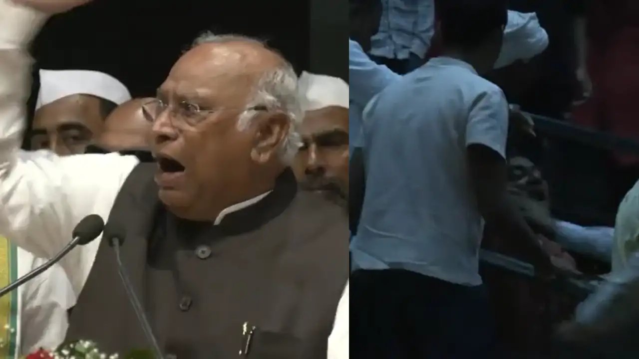 Kharge Yells At Patna Heckler: Modi Ka Baap Bhi Jayega, Chal