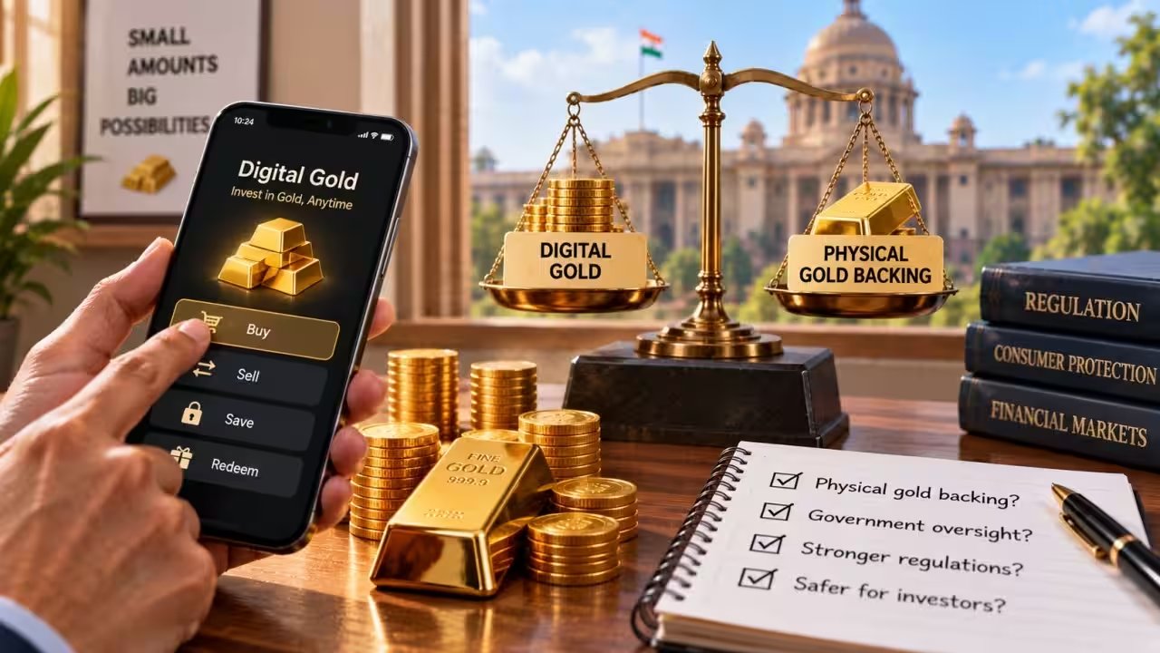 Finance Ministry Orders RBI‑SEBI Joint Oversight of Digital Gold, Requires Physical Bullion