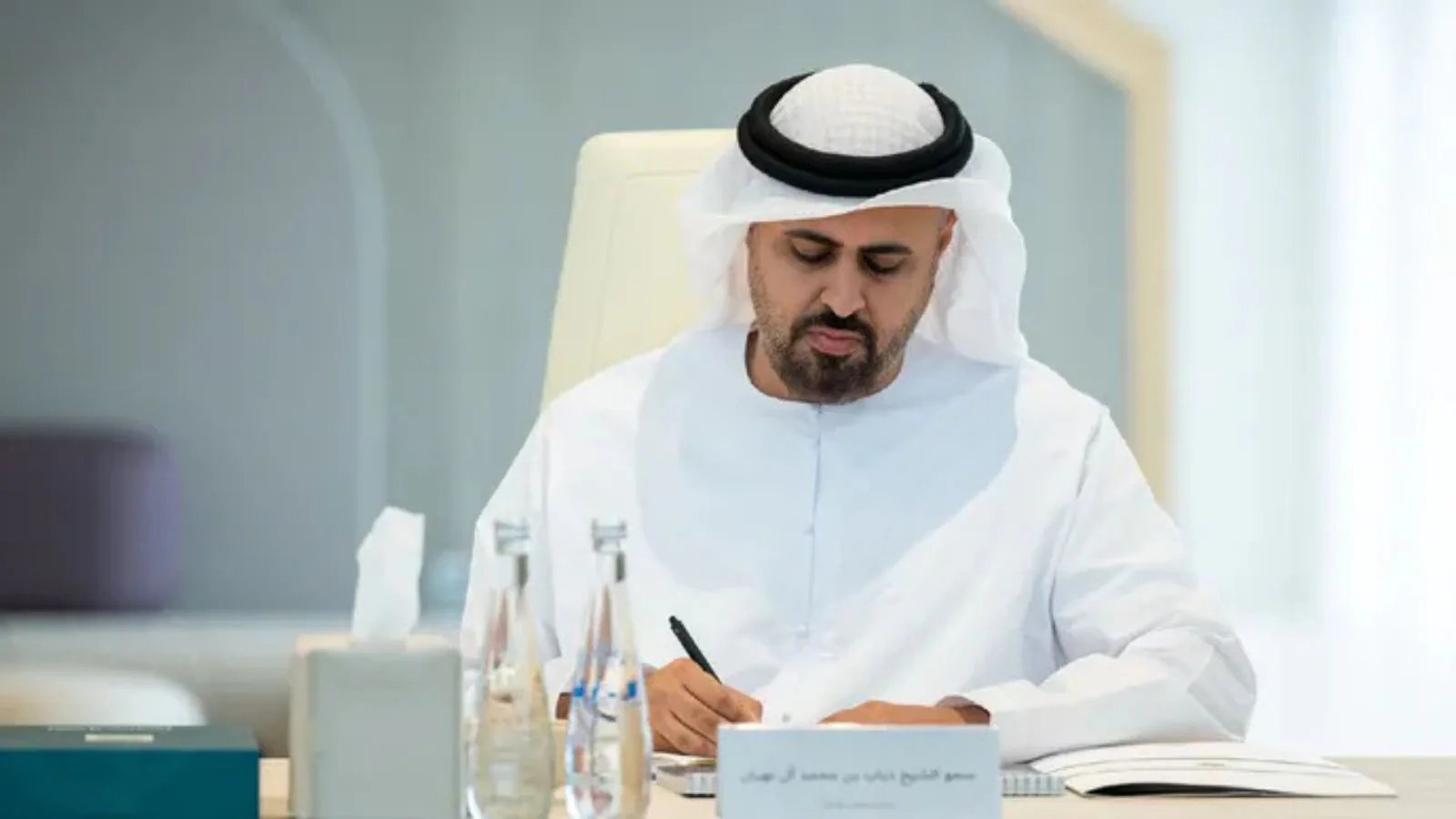 Abu Dhabi Prince Sheikh Theyab Attends NDTV World Summit 2026 in New Delhi