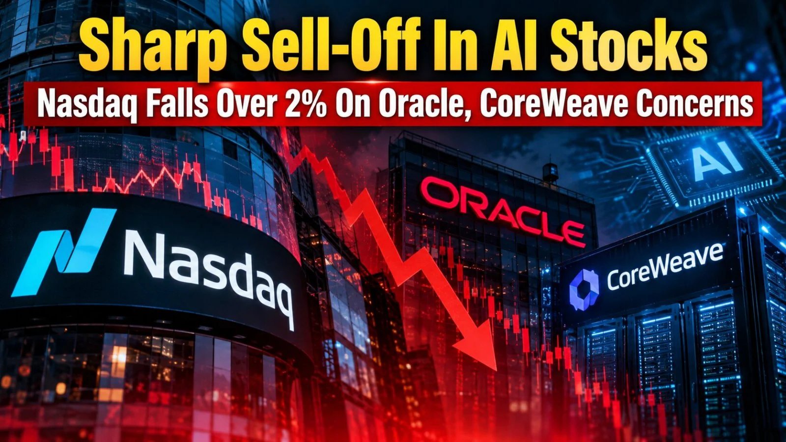 CoreWeave Shares Fall 15% After Debt Yields Reach 15%