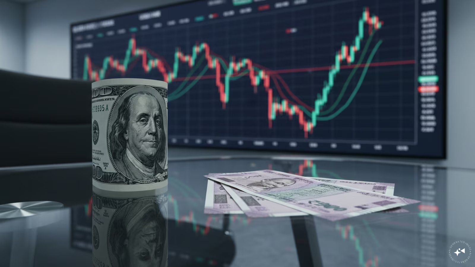 RBI's 25-Basis-Point Hike Leaves Rupee at 96.45 vs USD
