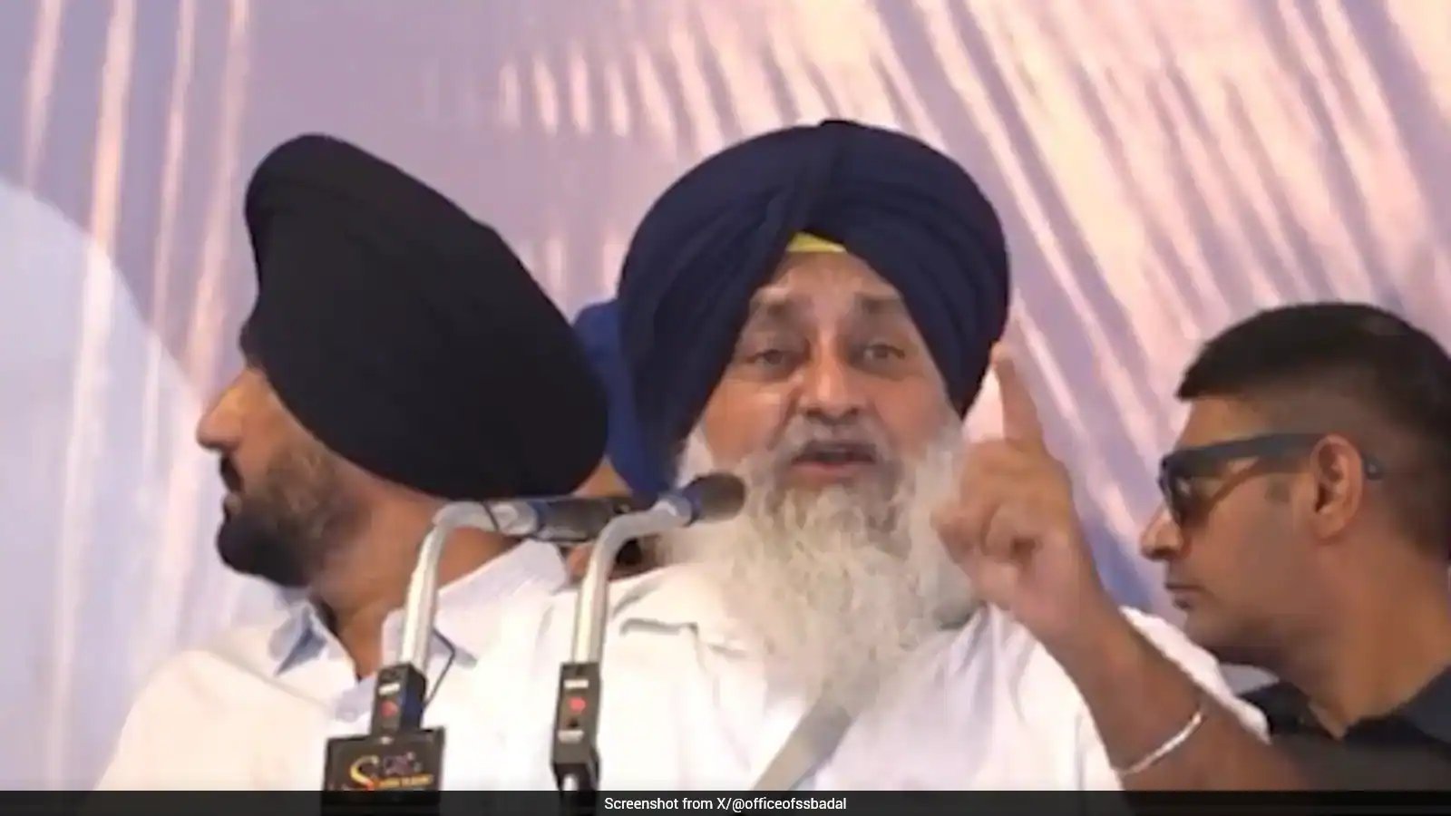 Sukhbir Badal Accuses Bhagwant Mann’s Wife of QR Code Bribe Demand, ₹5 Cr
