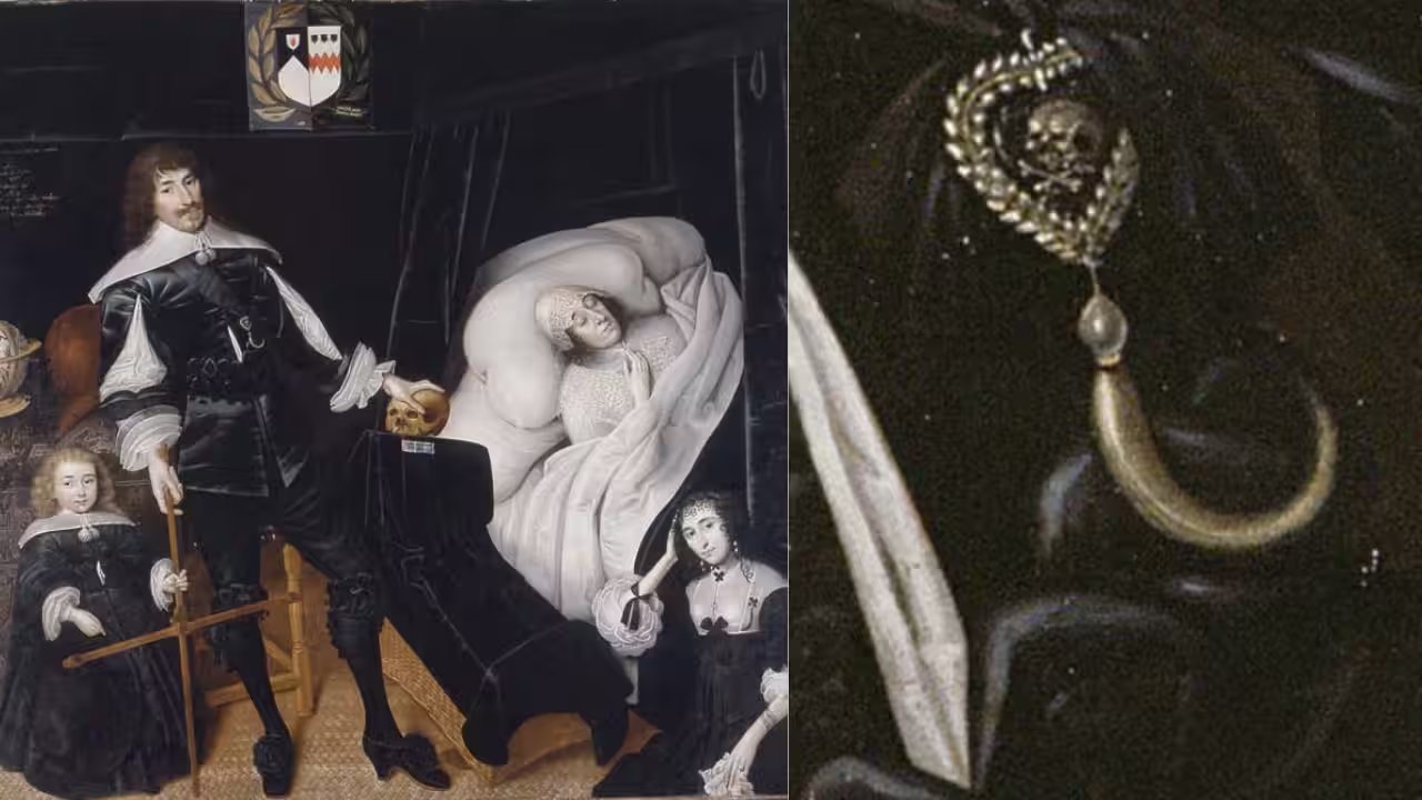 Historians Identify Aston Family Pendant in Souch Painting, Valued at £650,000